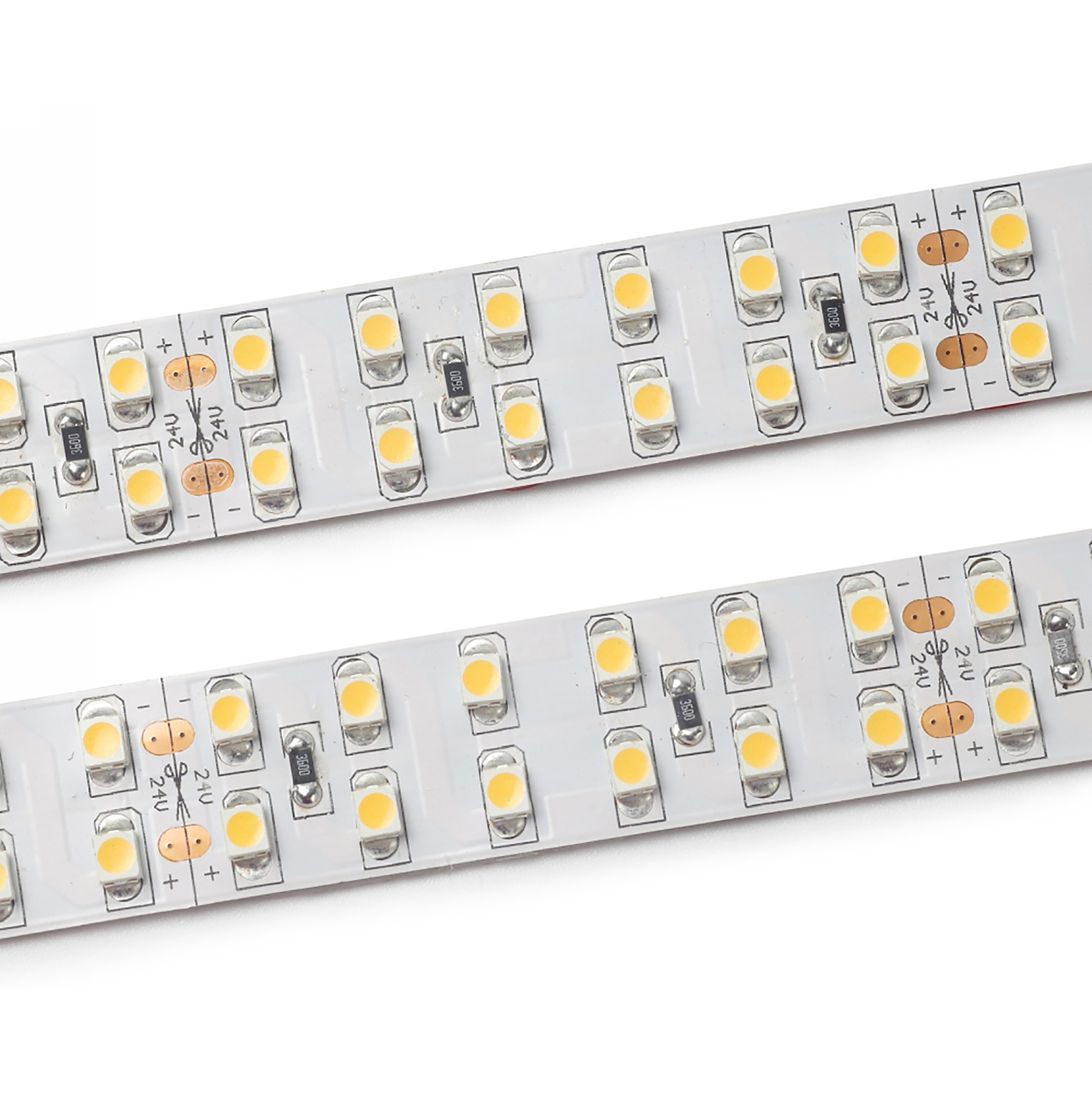 Axios Premium 24V IP20 19.2W/m 3528 2x120LED/m Strip Lighting Dlux IP20 Strip